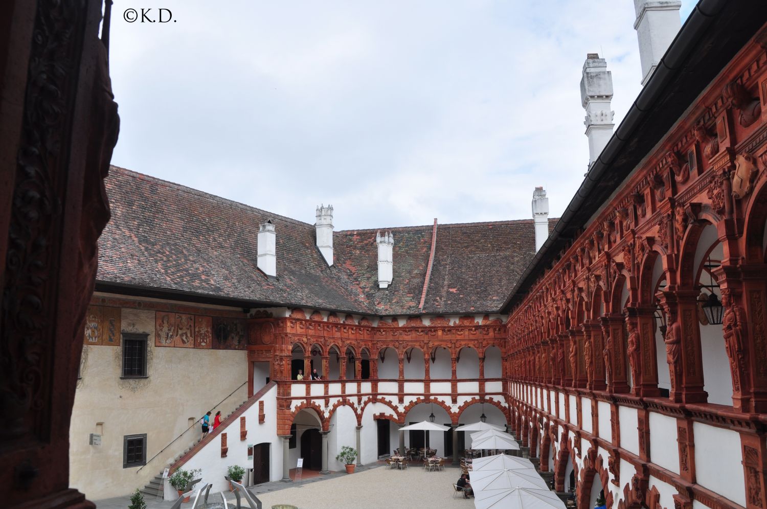 Schallaburg bei Melk (NÖ) - Arkadenhof