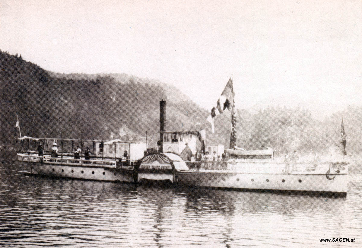 Schaufelraddampfschiff „Kaiser Franz Josef I.“