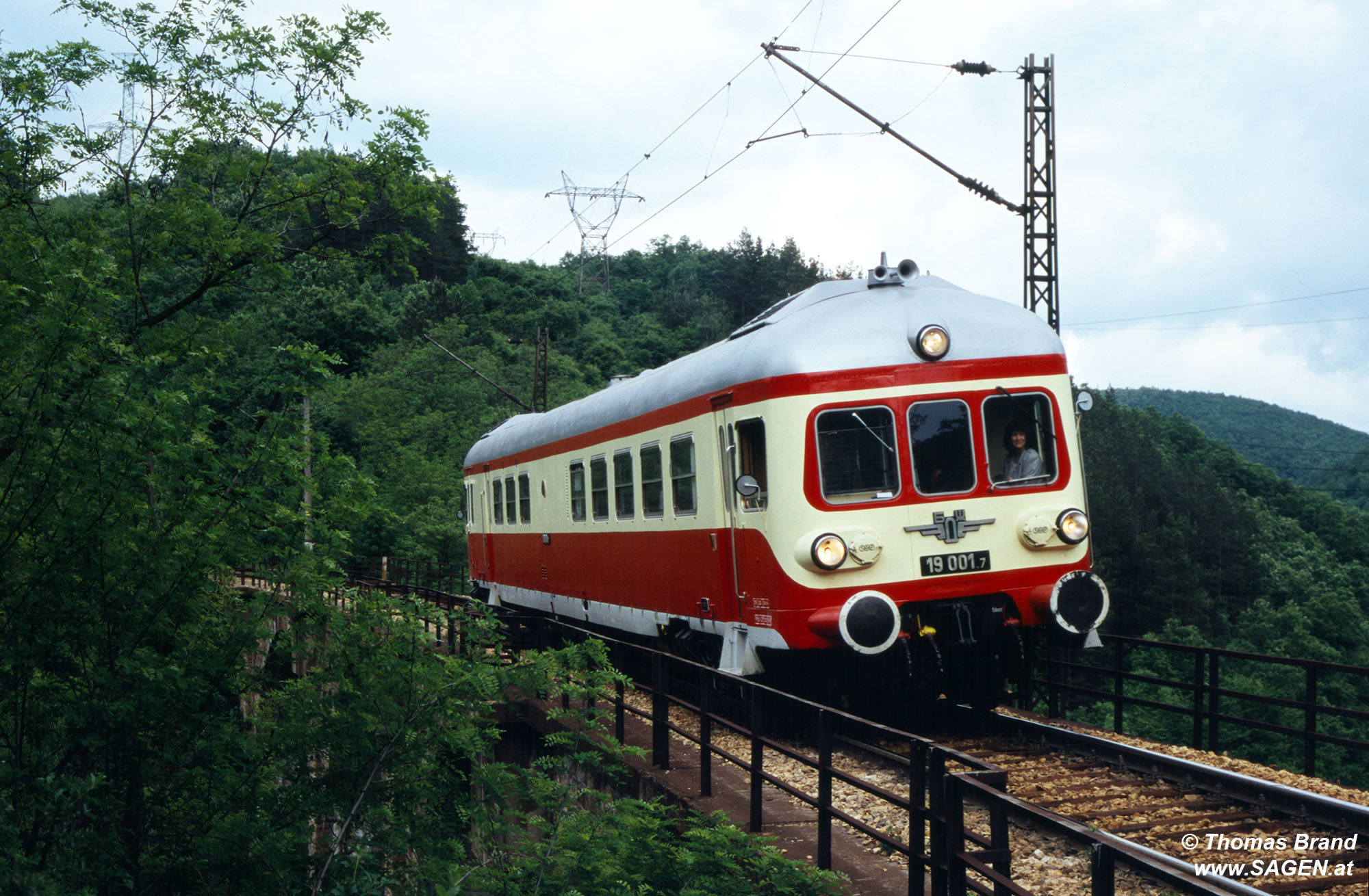 Schienenbus 19.001.7 Bulgarien