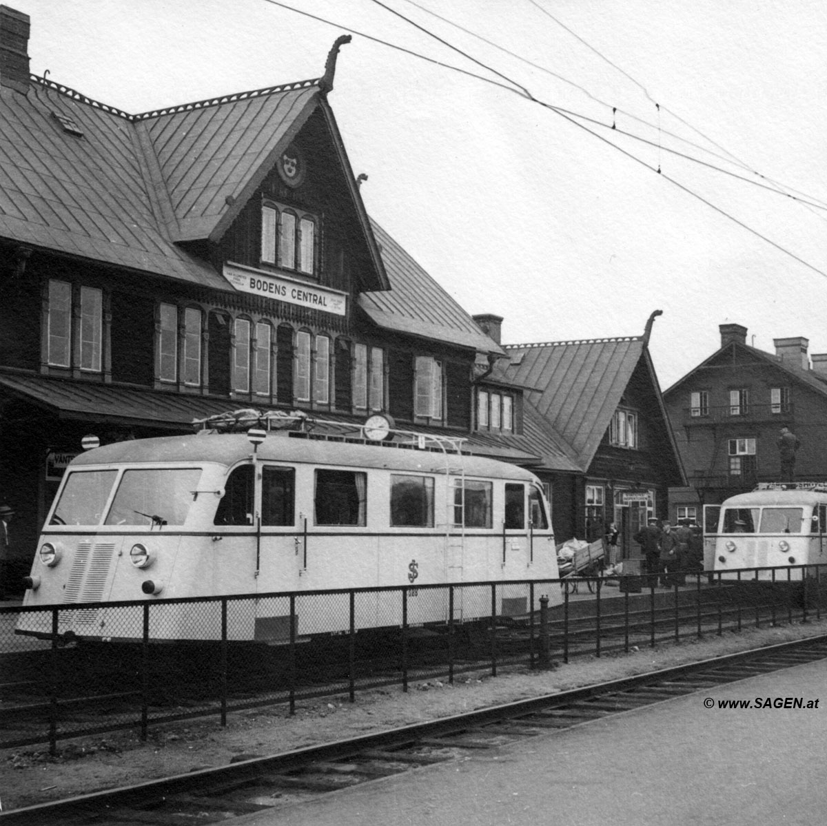 Schienenbus Bodens Schweden