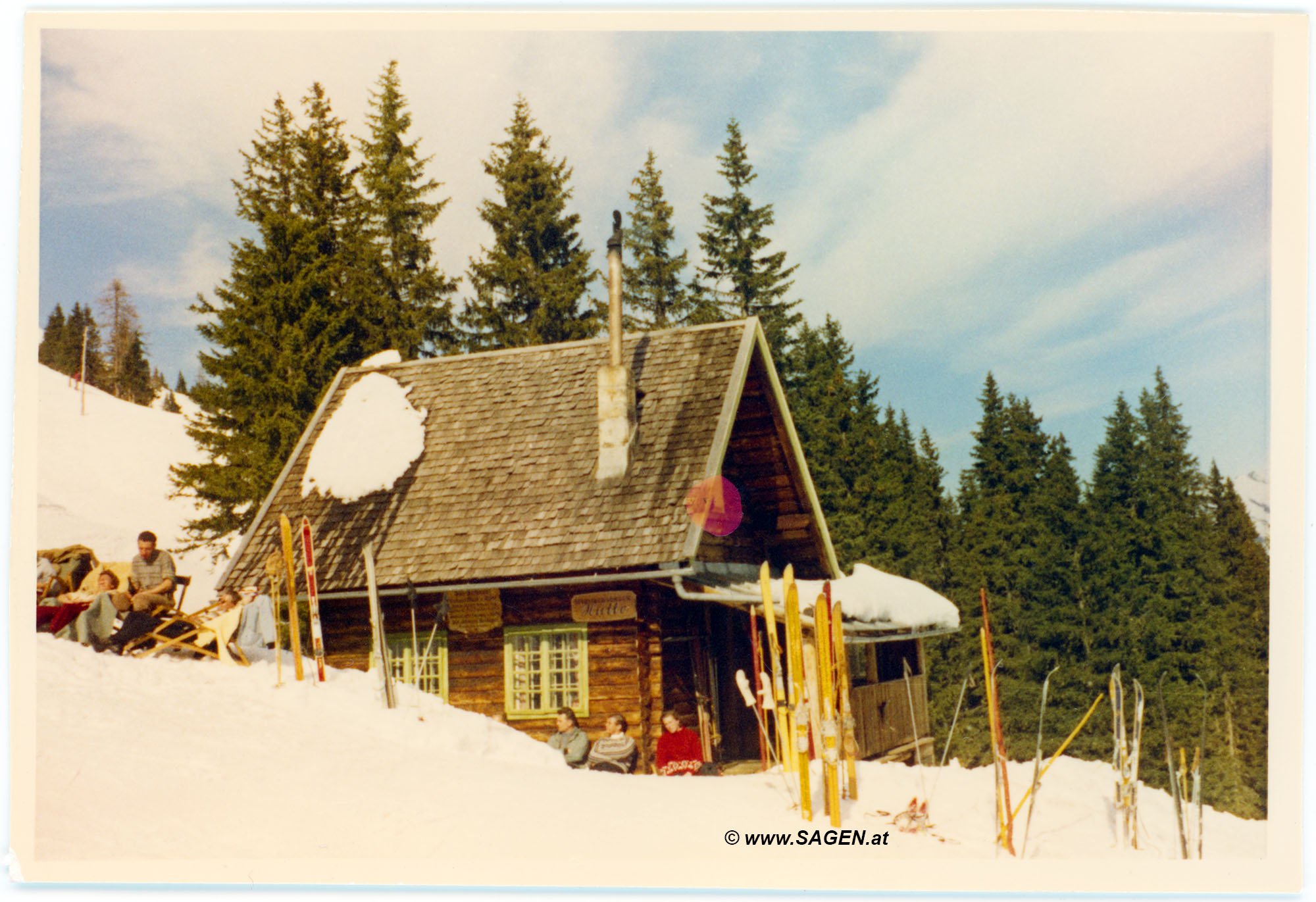 Schihütte 1960er Jahre