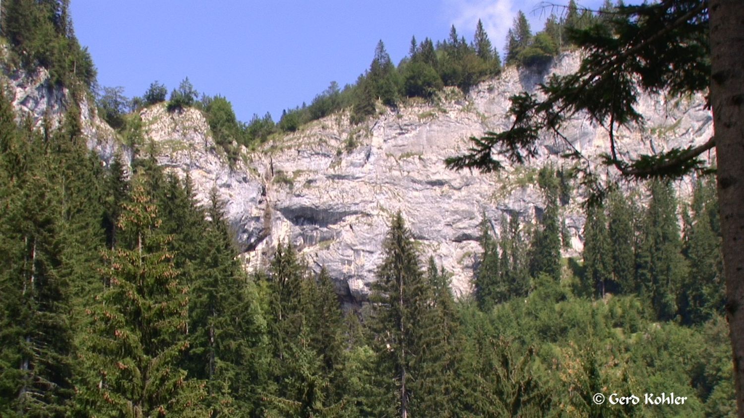 Schleier Wasserfall