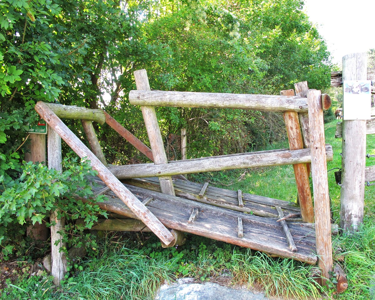 Schleuse für Wanderer