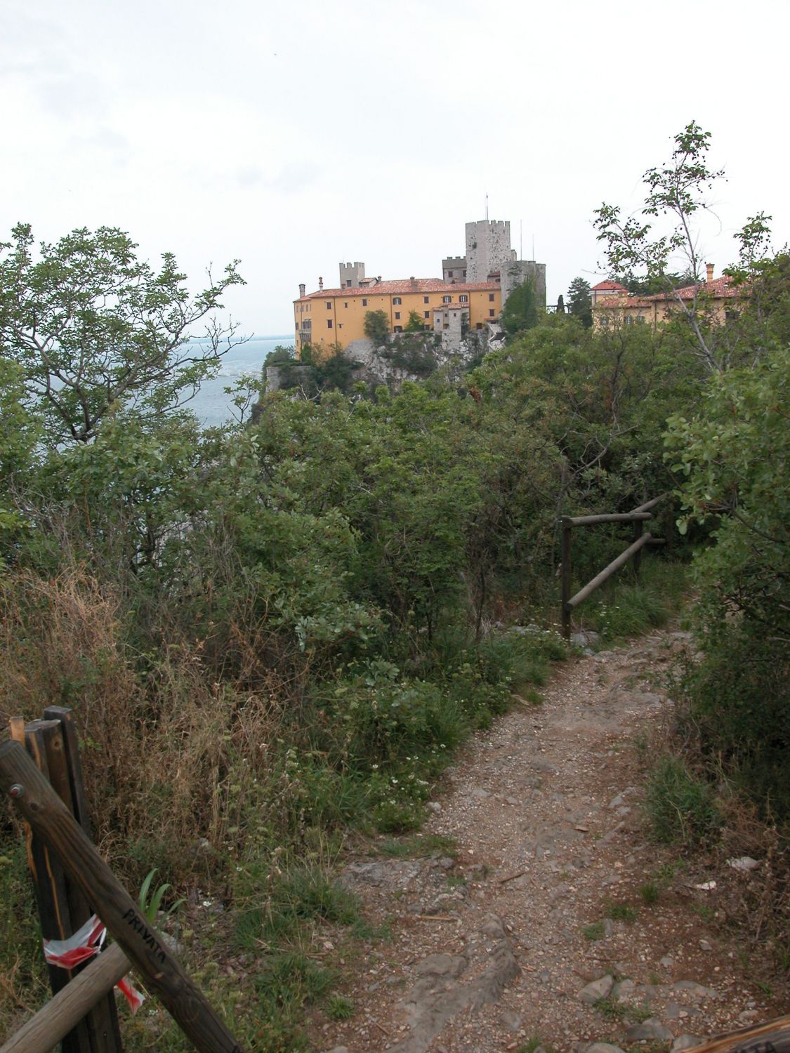 Schloss Duino bei Triest - Rilke-Weg