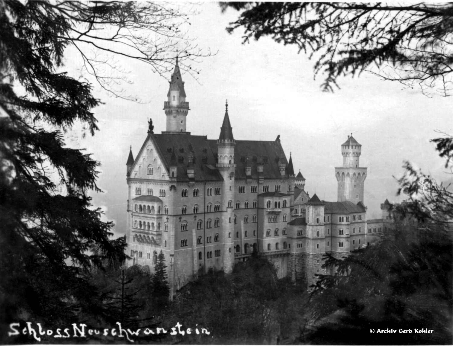 Schloss Neuschwanstein 1932