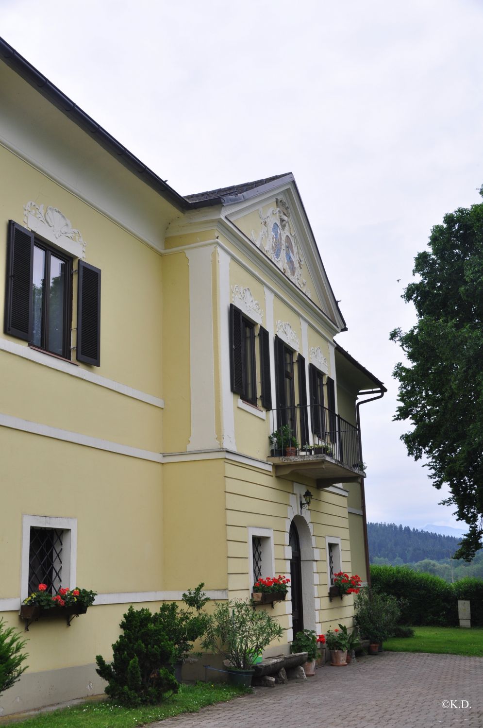 Schloss Töltschach bei Maria Saal in Kärnten