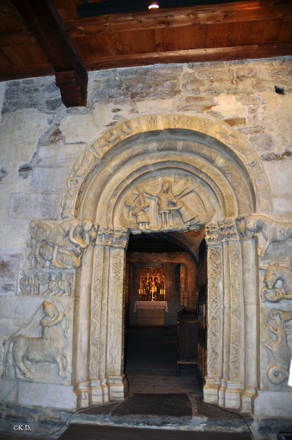 Schloss Tirol - Kapellenportal