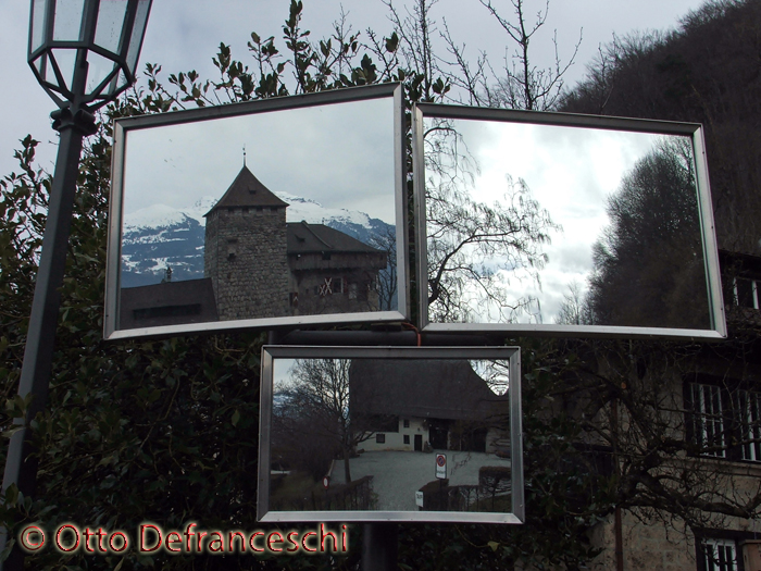 Schloss Vaduz aus einer anderen Perspektive