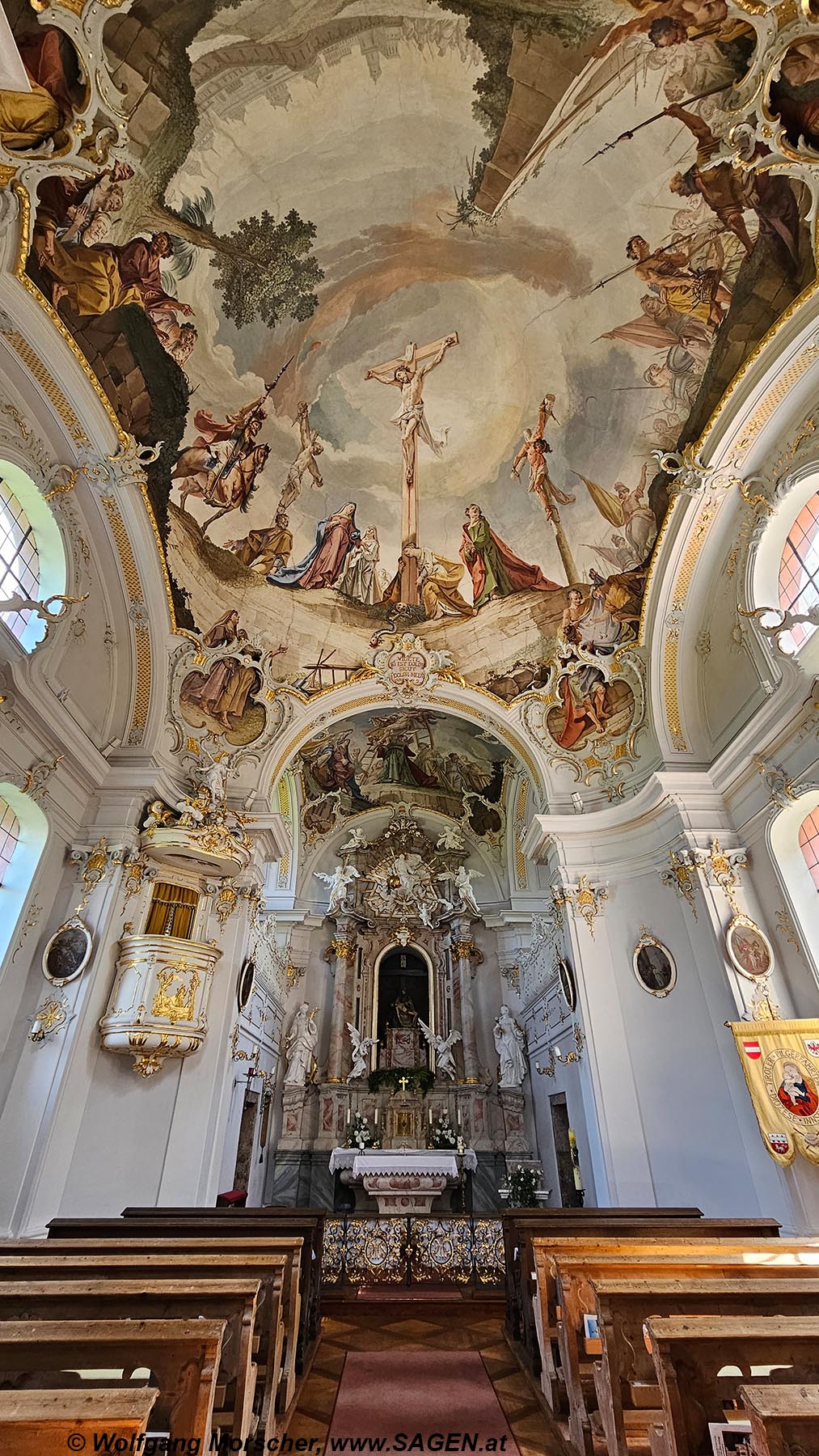 Schlosskapelle Mentlberg, Wallfahrtskirche Maria auf der Gallwies