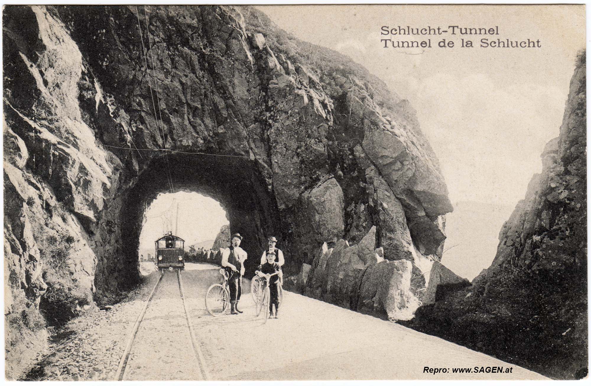 Schlucht-Tunnel, Col de la Schlucht, Schluchtpass