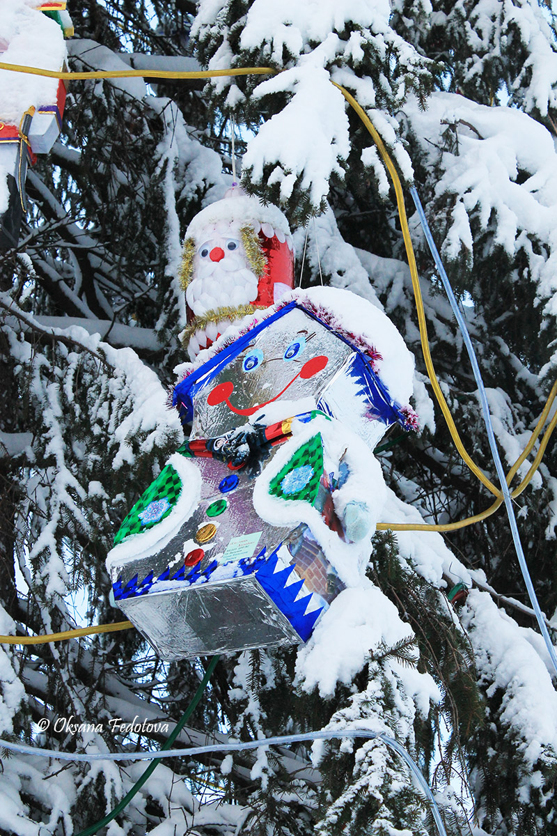 Schmuck am Neujahrbaum