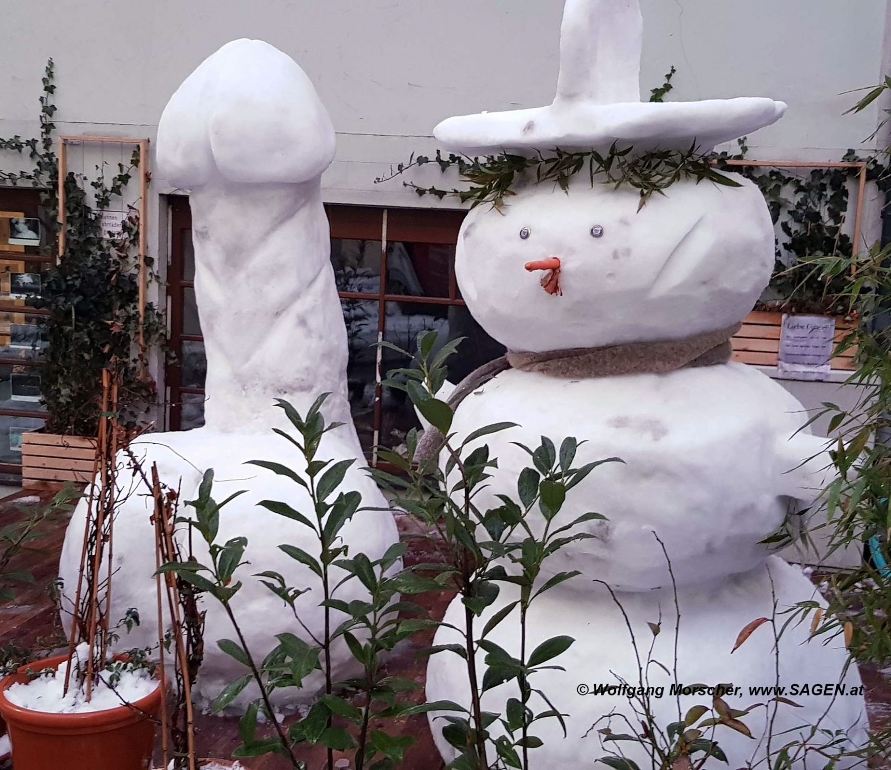 Schneemann Innsbruck