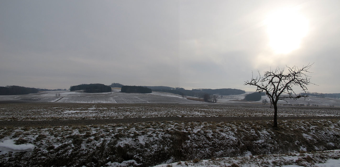 Schneespuren