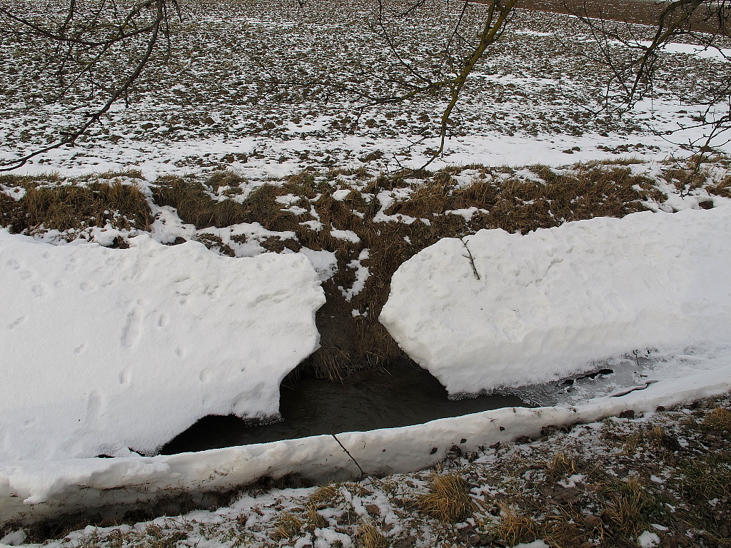 Schneespuren