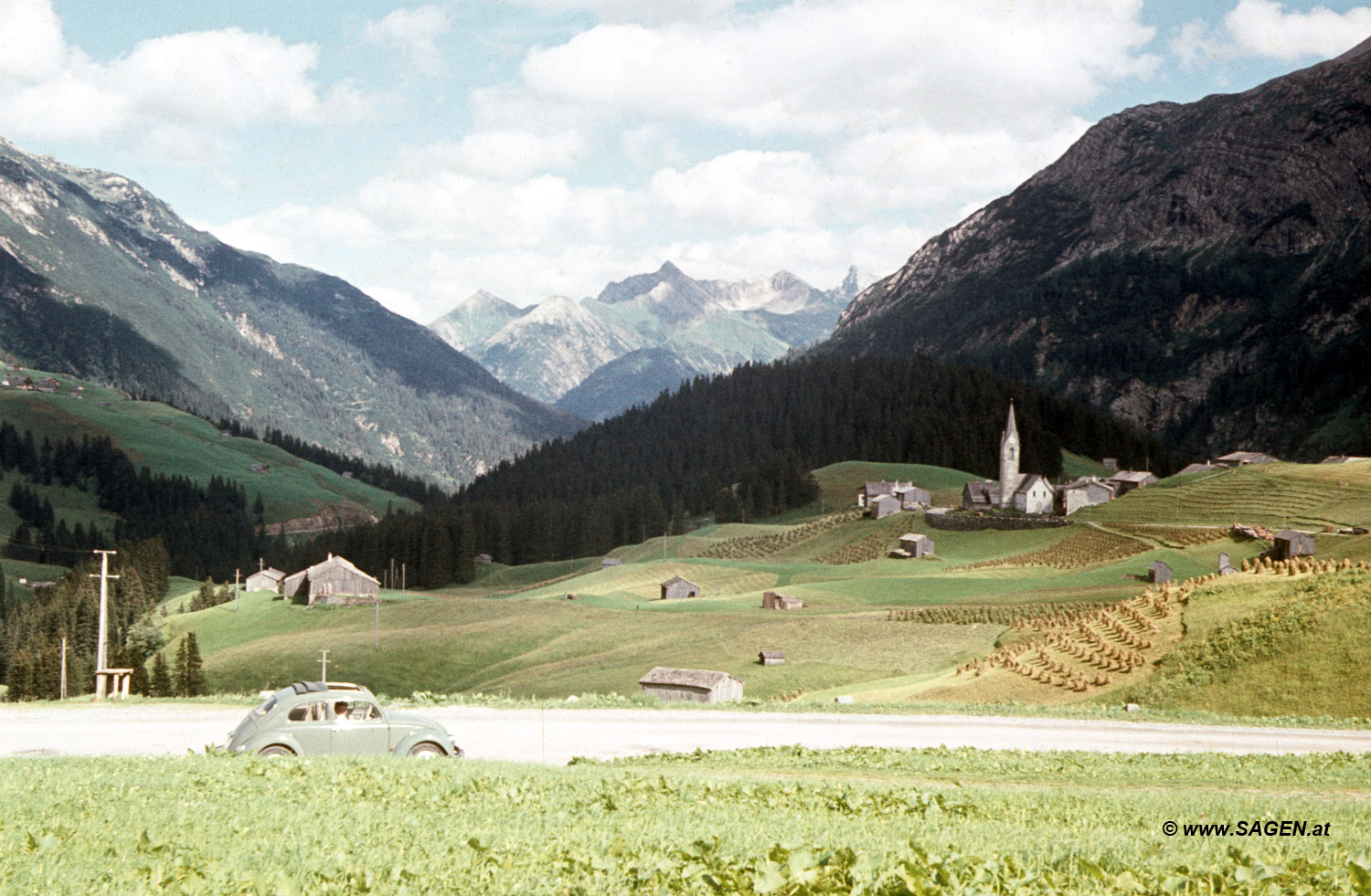 Schröcken im Bregenzerwald 1957