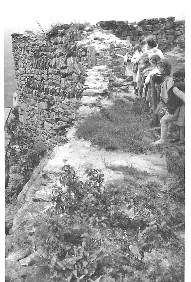 Schulausflug 1957 Ruine Aggstein