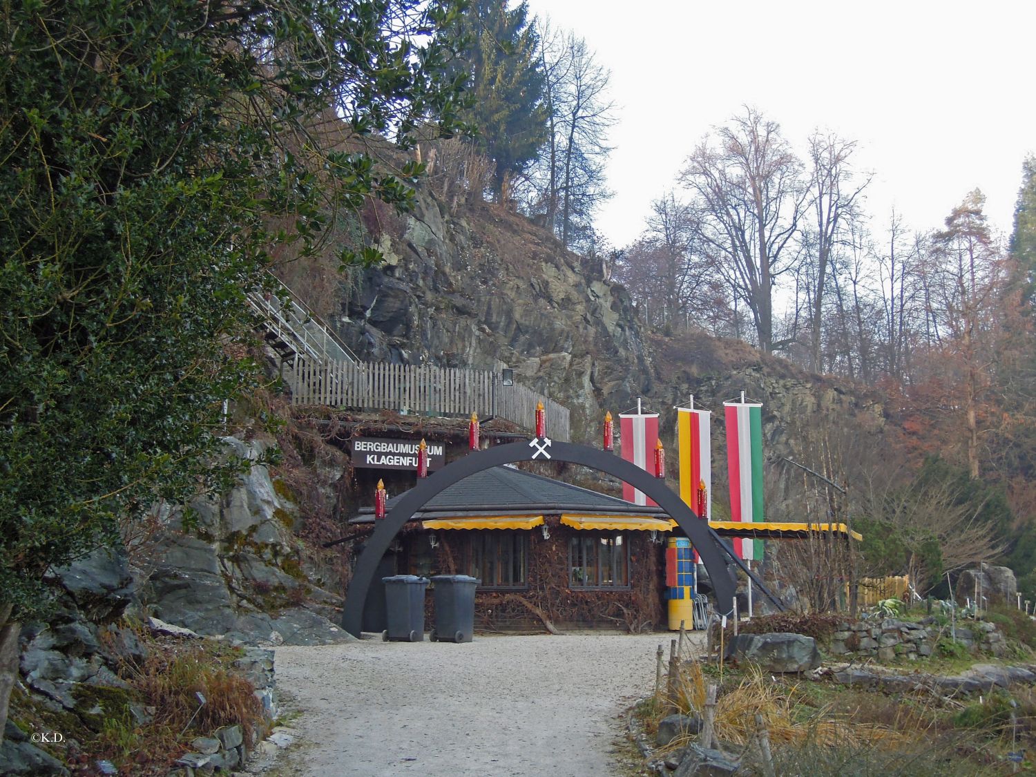 Schwibbogen beim Bergbaumuseum Klagenfurt