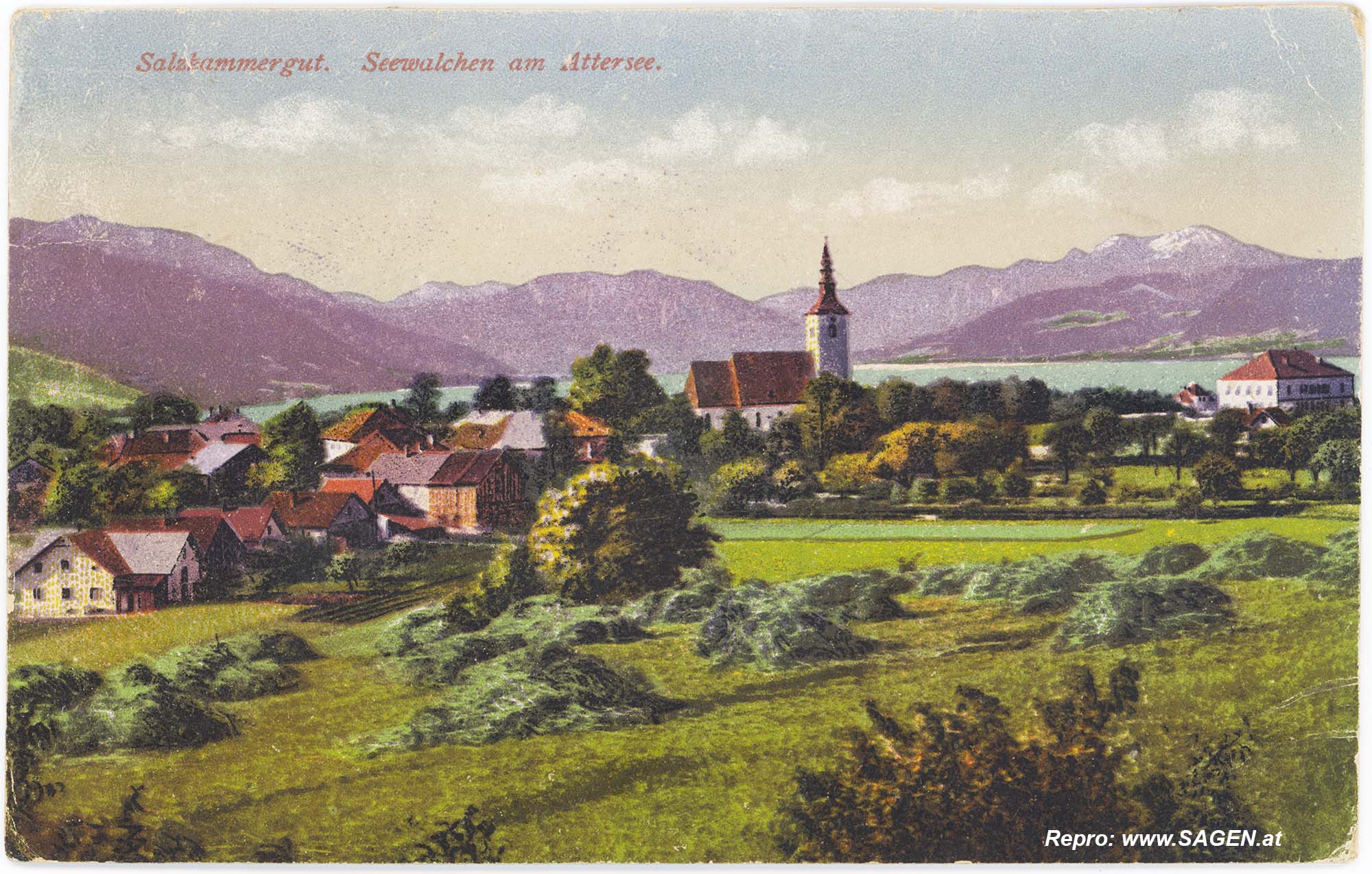 Seewalchen am Attersee 1915