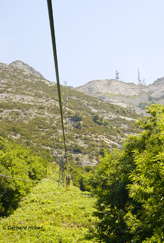 Seilbahn auf den Monte Capanne