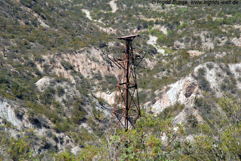 Seilbahn Mina La Mejicana