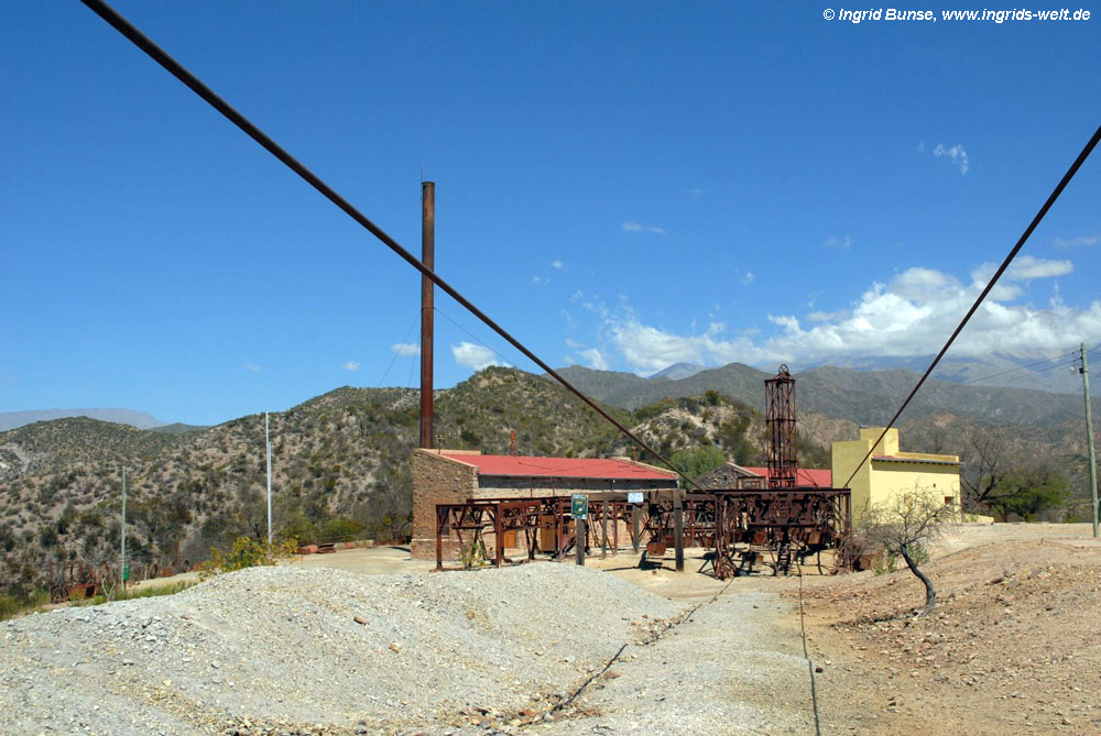 Seilbahn Mina La Mejicana