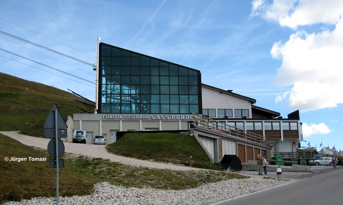 Seilbahn Sass Pordoi