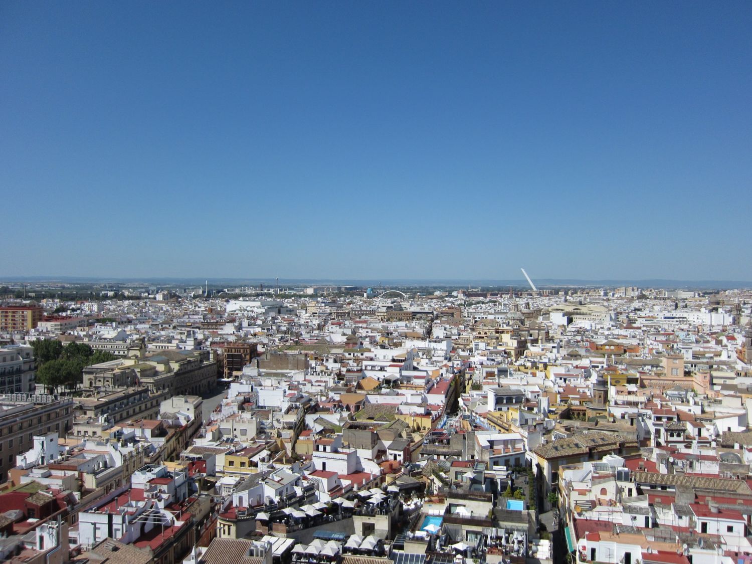 Sevilla - Blick von der Giralda nach Norden