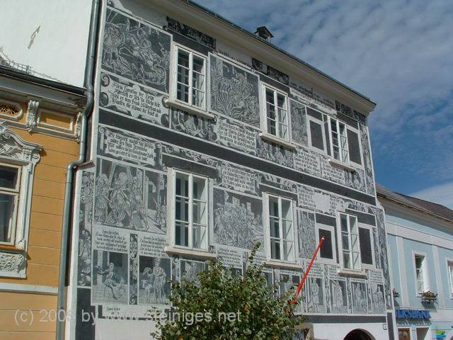 Sgraffitohaus in Weitra