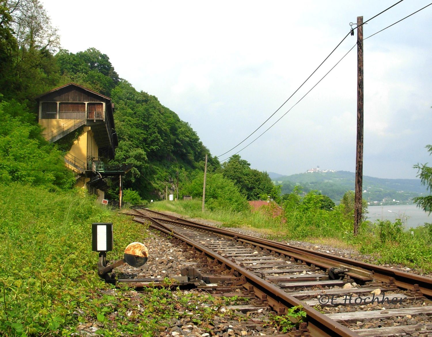 Siloanlage der Verladestelle Loja