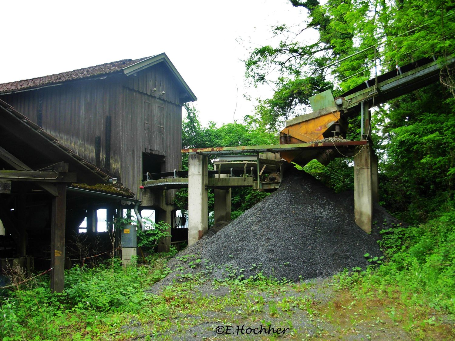 Siloanlage der Verladestelle Loja