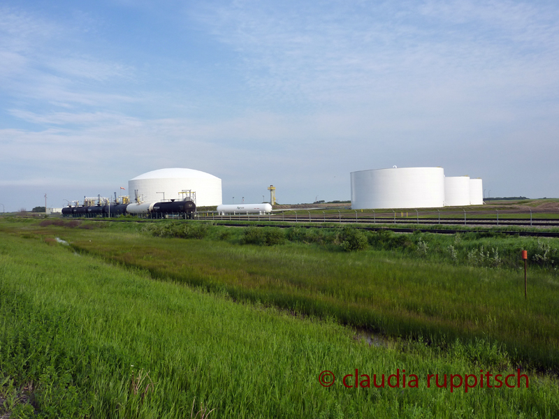 Silos in Saskatchewan