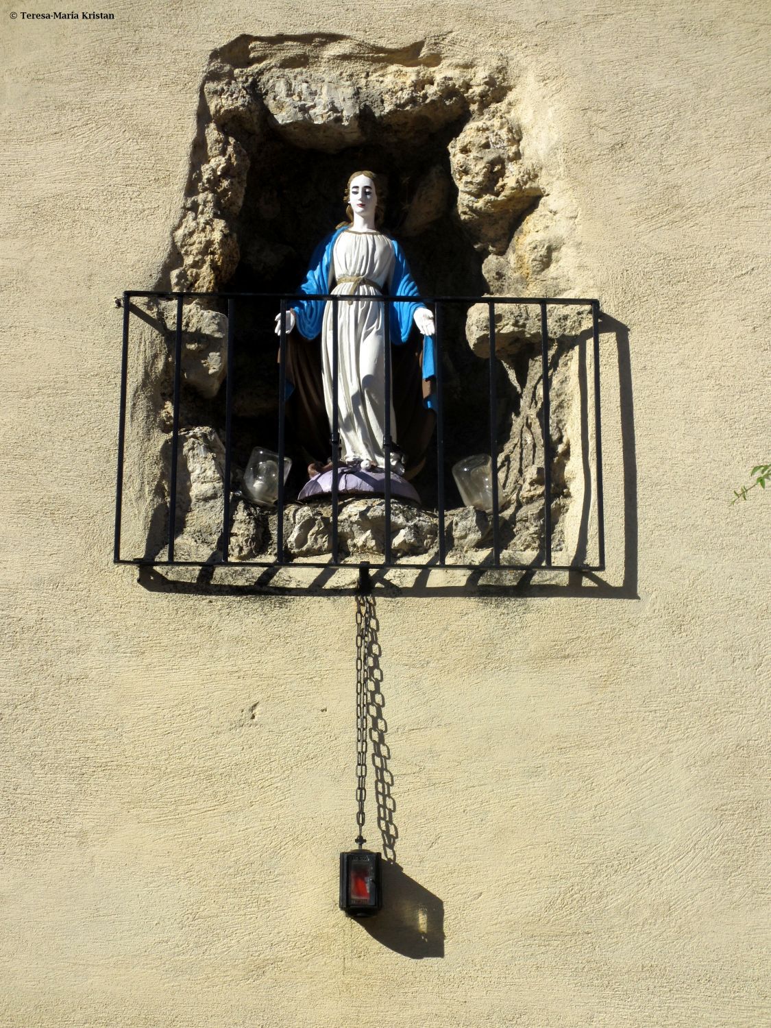 Skulptur Außenfassade Wallfahrtskirche Maria Raisenmarkt