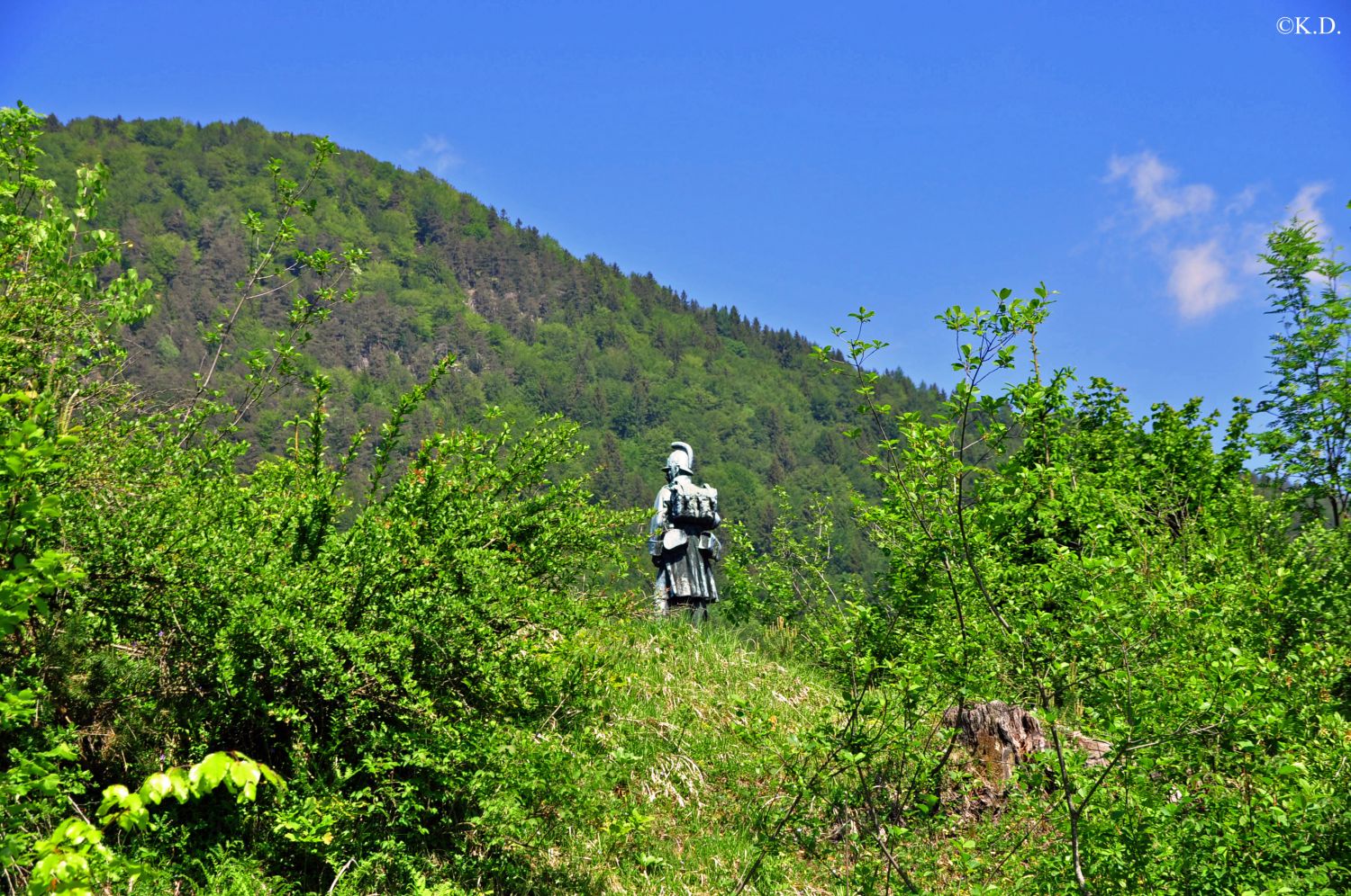 Sogenanntes Franzosendenkmal in Tarvisio