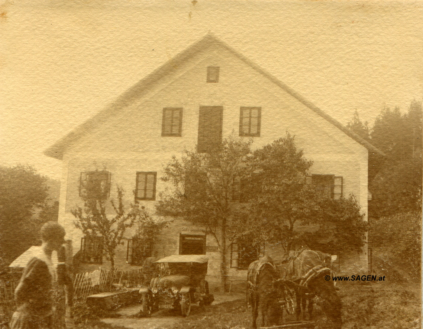 Sommerfrische Aigen-Schlägl, Klaffer am Hochficht, Forsthaus Holzschlag