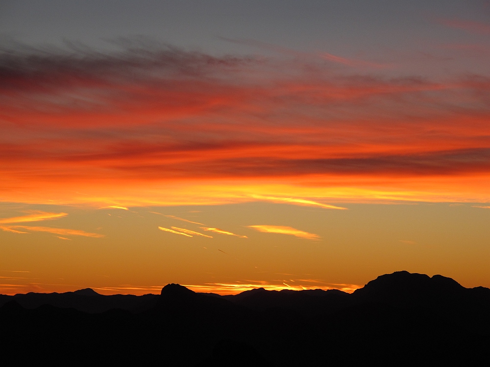 Sonnenaufgang am Traunstein