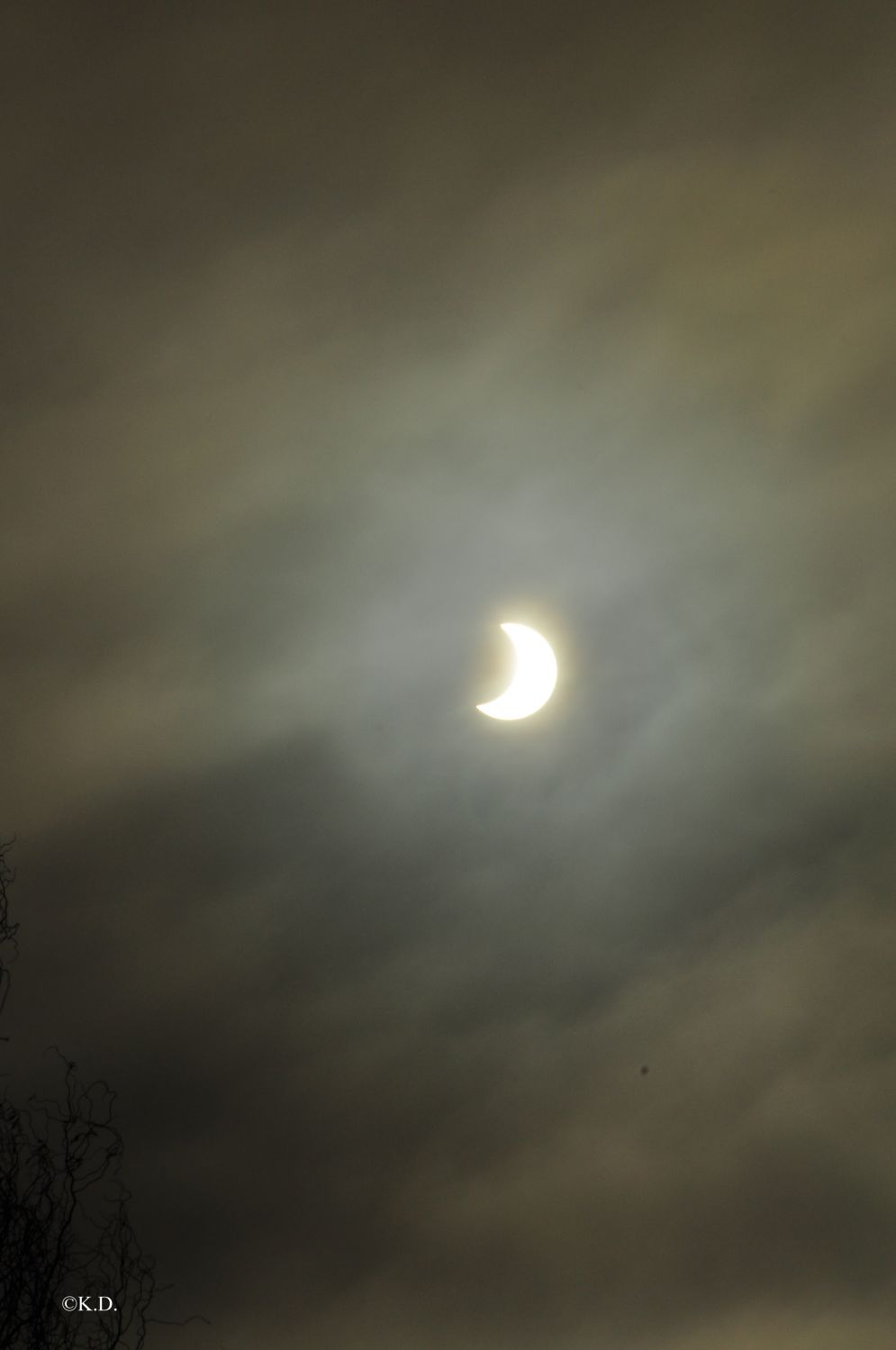 Sonnenfinsternis in St.Pölten am 4.1.2011