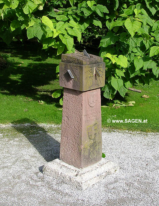 Sonnenuhr Innsbruck Hofgarten