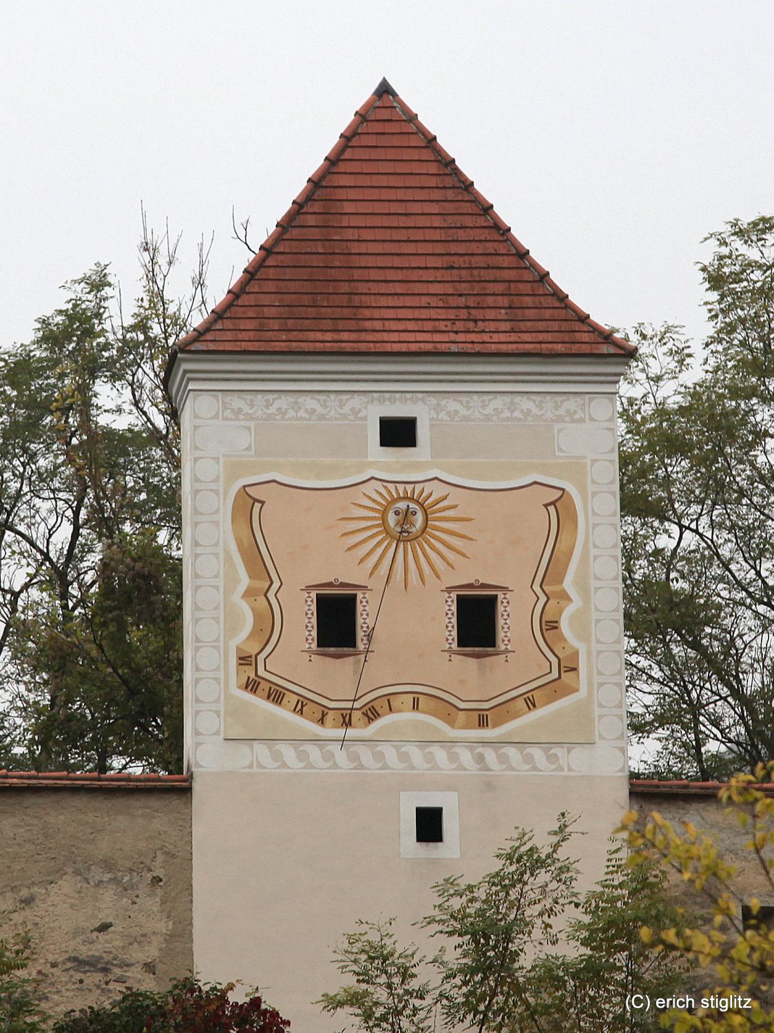 Sonnenuhr Schönbühel-Aggsbach (Aggsbach-Dorf)