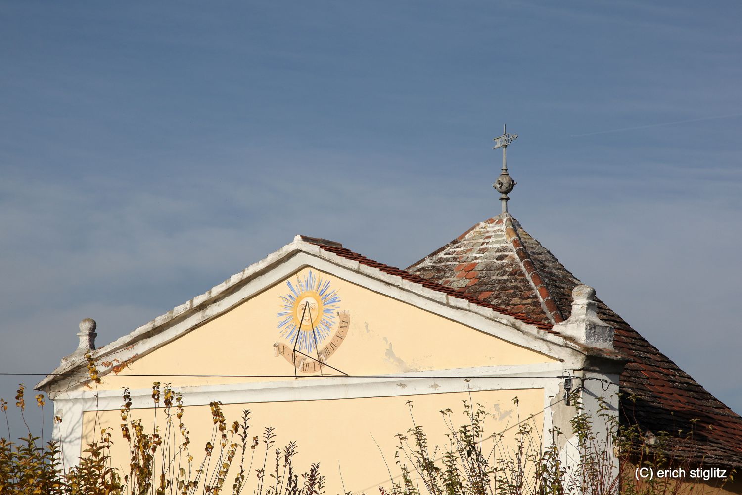 Sonnenuhr Schloss Mailberg