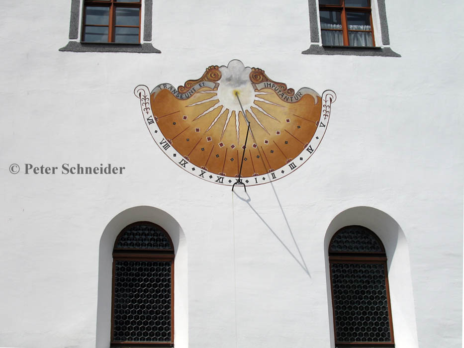 Sonnenuhr Traunkirchen