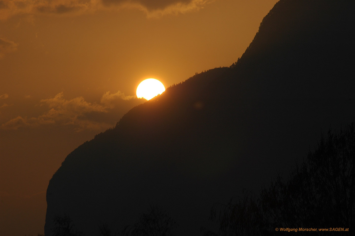 Sonnenuntergang Innsbruck