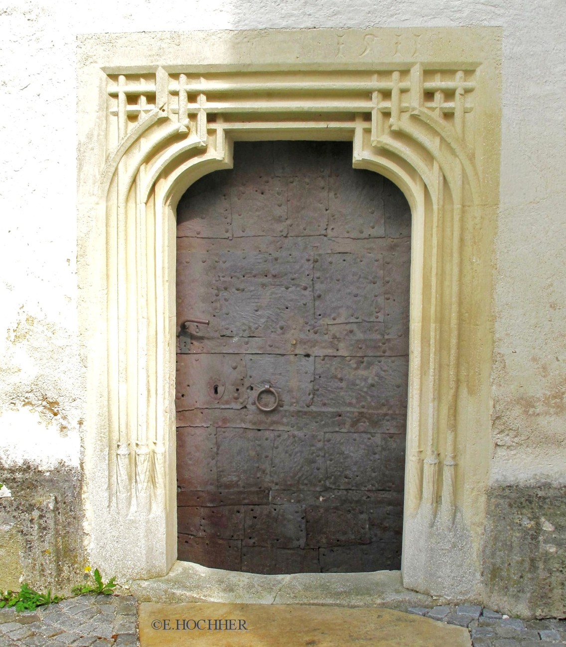 Spätgotisches Portal