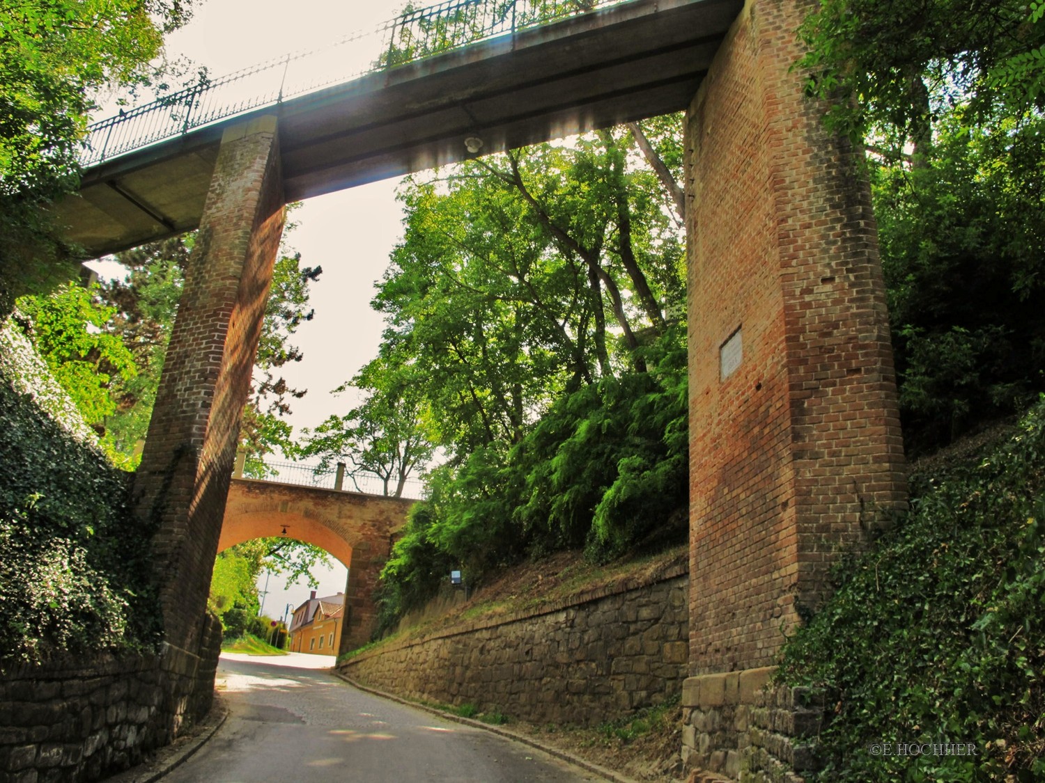 Sparkassen-Brücke in Kirchberg am Wagram