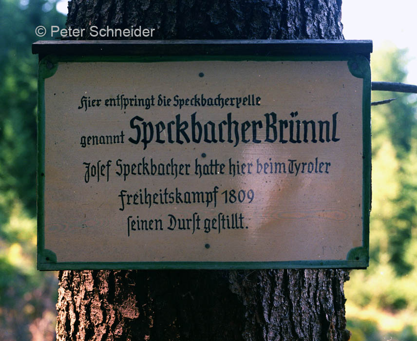 Speckbacherbrünnl