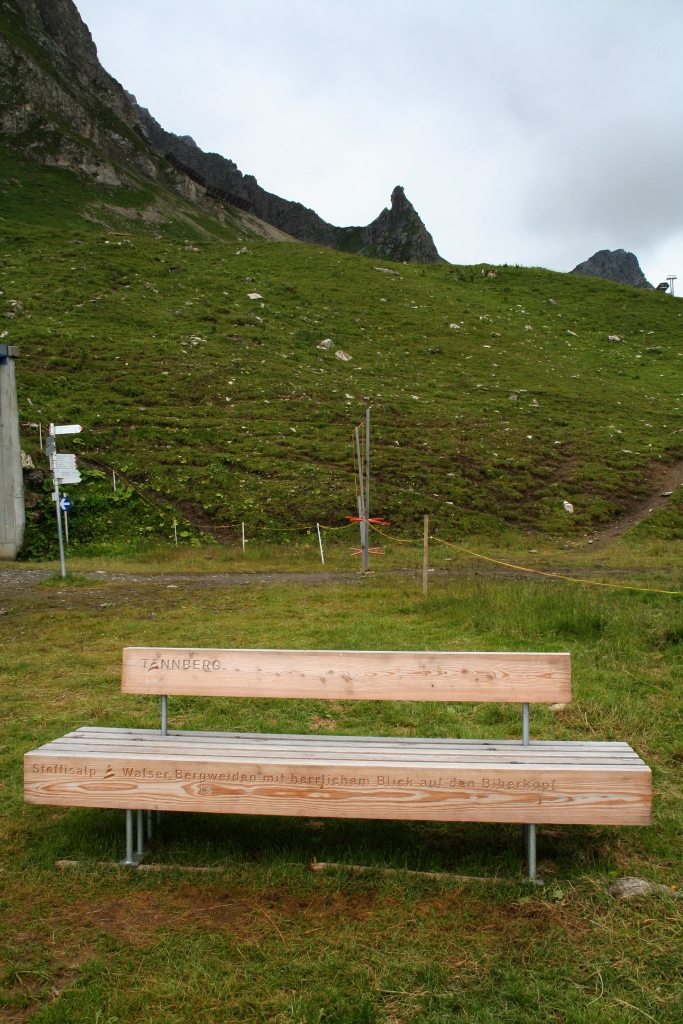 "Sprechende Bänke" am Tannberg (Auswahl)