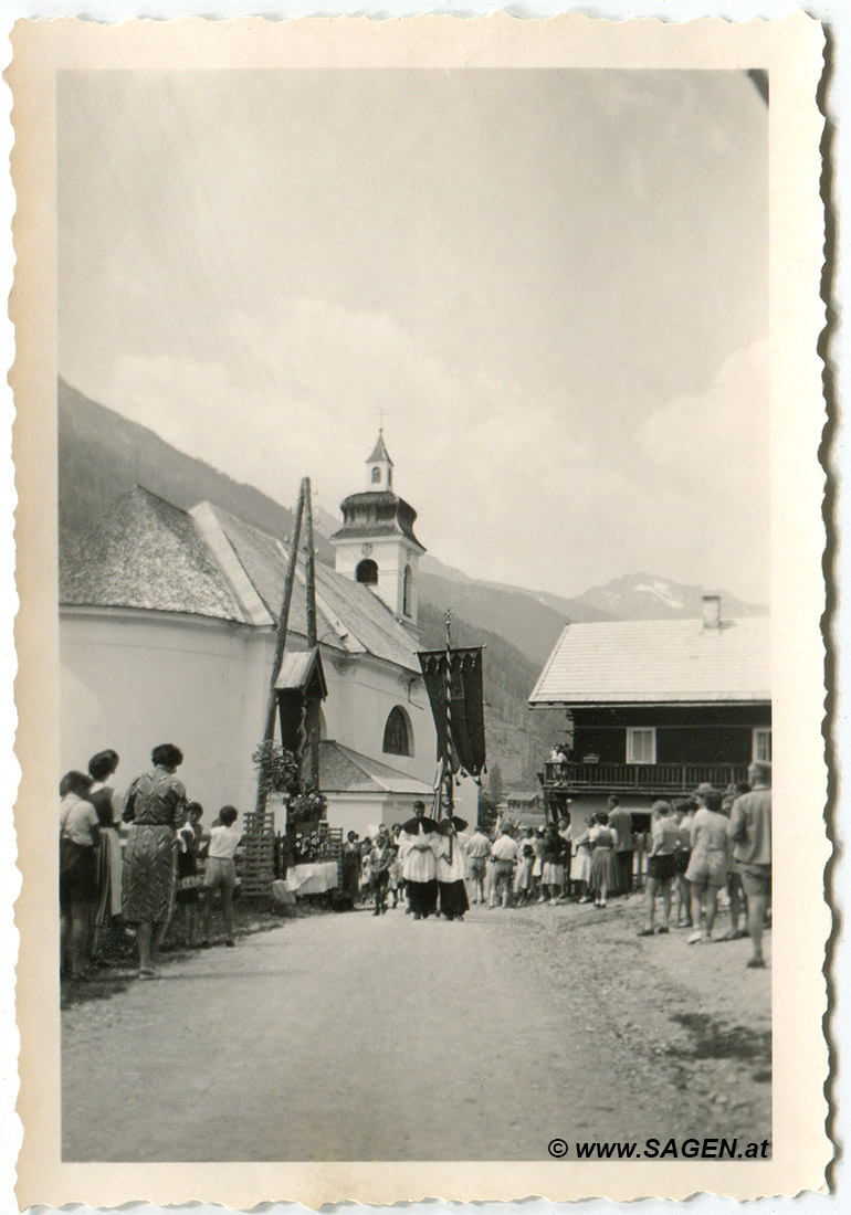 St. Jakob in Defereggen, Patrozinium und Kirchtag 1955