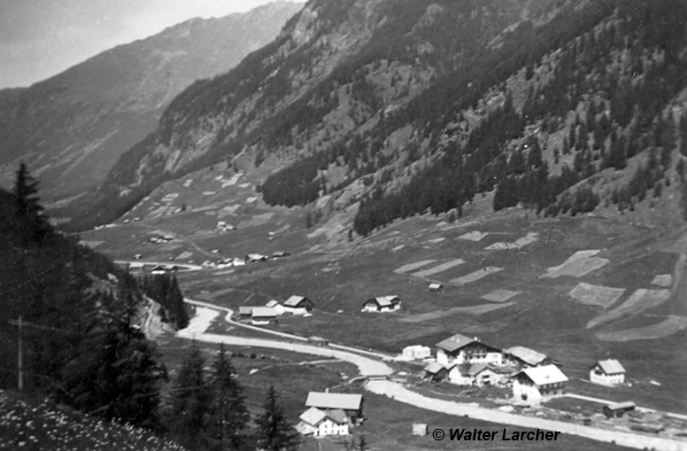 St. Leonhard im Pitztal im Jahr 1942