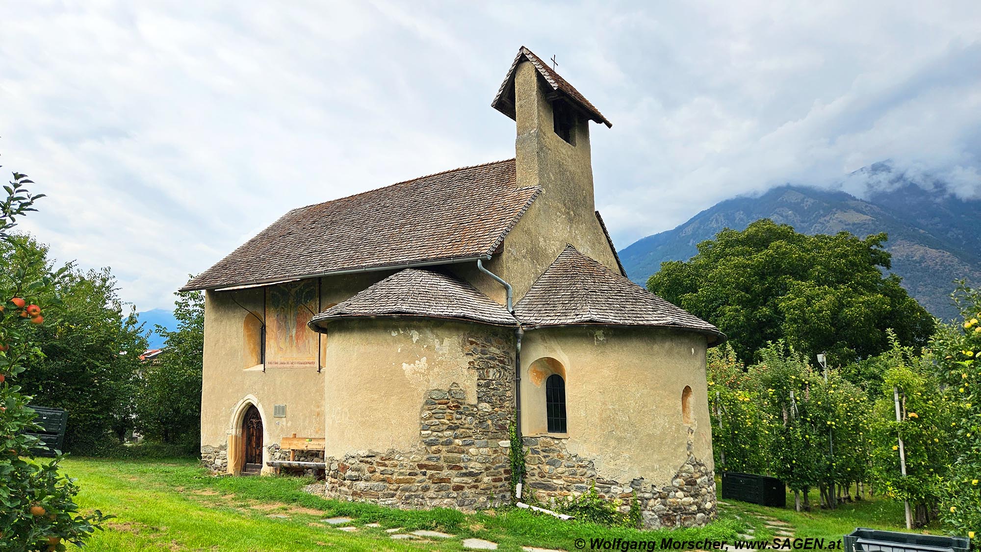 St. Vigilius, Morter, Latsch - Blick von Süd-Ost