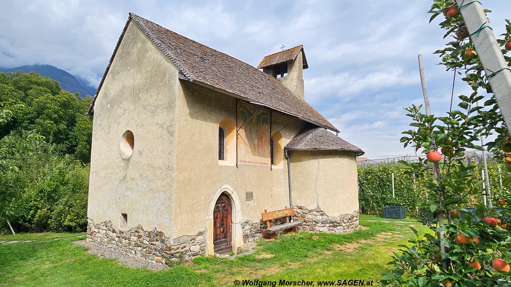 St. Vigilius, Morter, Latsch - Blick von Süd-West