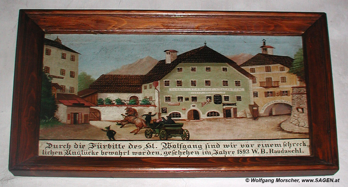 St. Wolfgang, Votivbild 1893